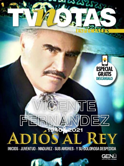 Cover image for TvNotas Especiales: Especial Vicente Fernandez
